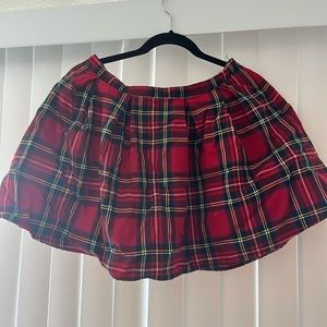 Forever 21 plaid skirt